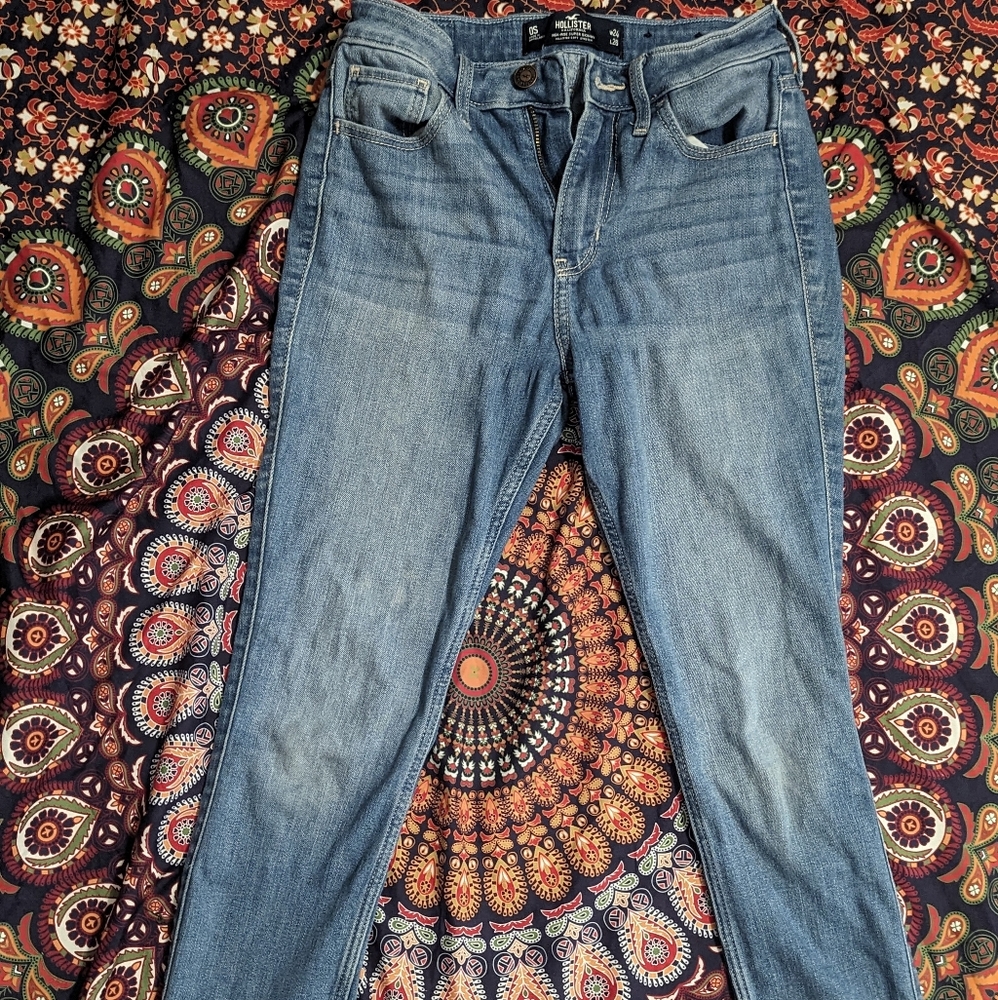 Hollister 0S 24" High Rise Jeggings